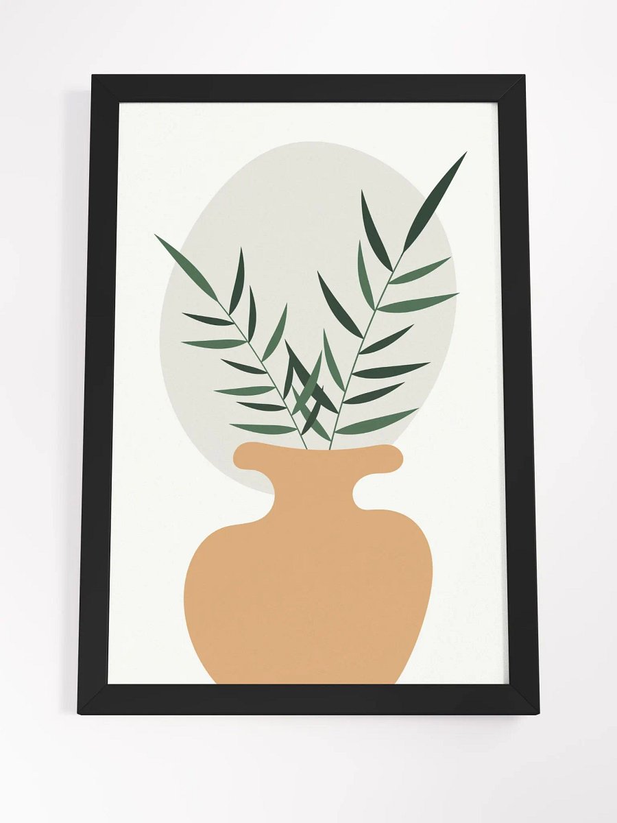 Minimalist Vase Framed Matte Poster product image (22)