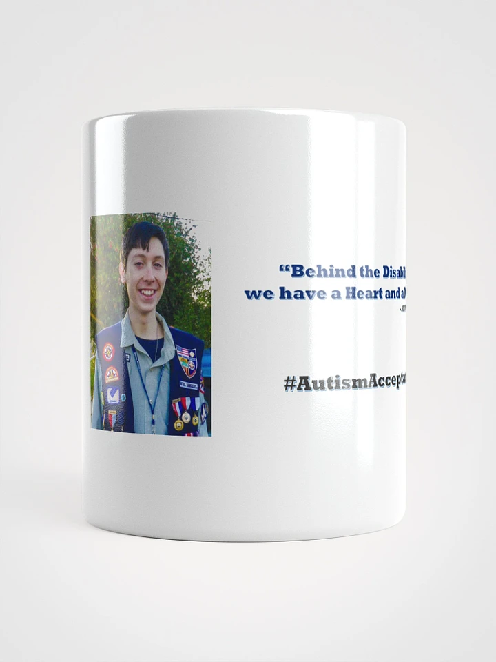 Glossy Mug with Quote 1 product image (1)
