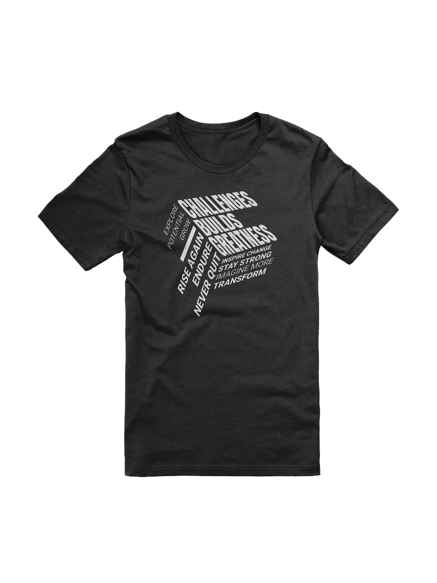 Motivational Typography Unisex Tee product image (1)