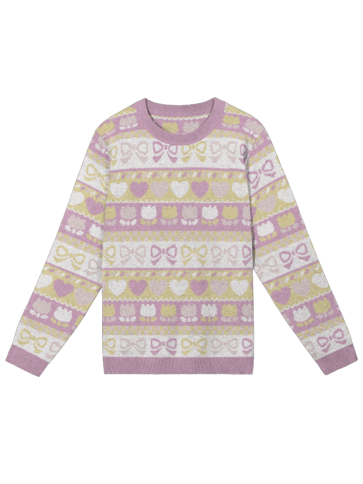 Fancy Knit sweater (Sunset Sparkle) product image (1)