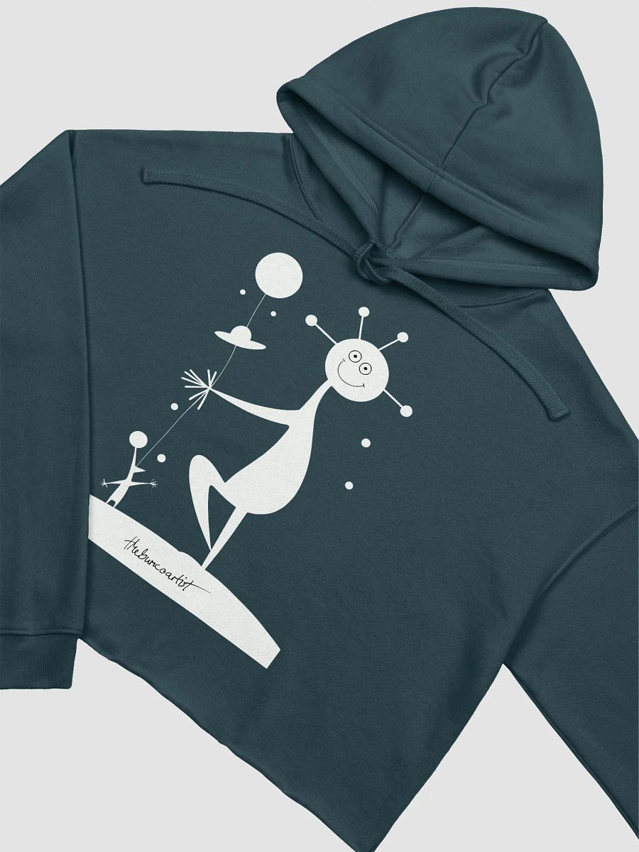 Bella+Canvas Fleece Crop Hoodie product image (1)
