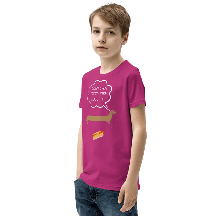 Dachshund dog T-shirt / dog t-shirt / children t-shirt / funny t-shirt / pet t-shirt / animals t-shirt / hot dog t-shirt / hotdog t-shirt product image (4)