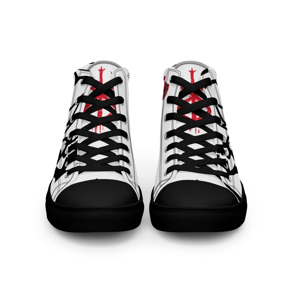 DarkAlpha Womens High Top Canvas Shoes product image (7)