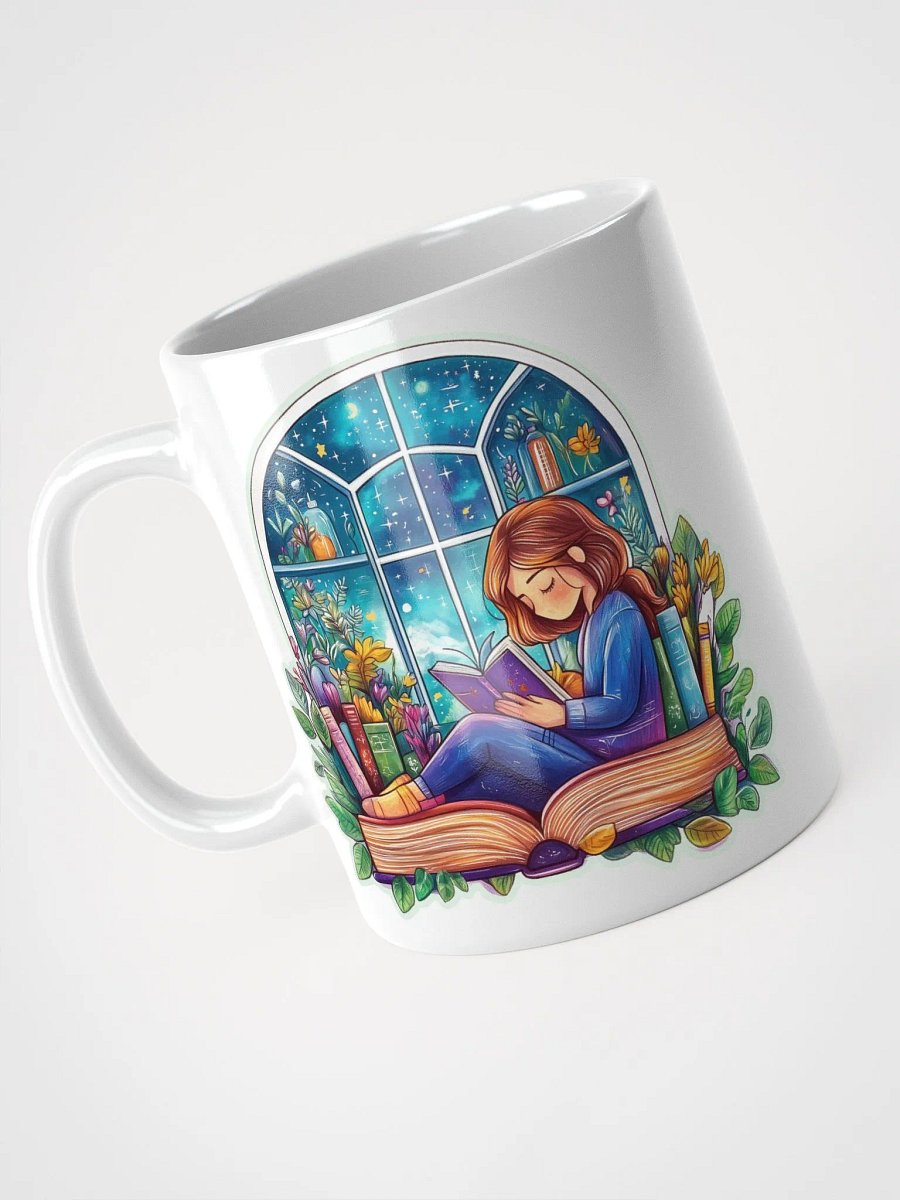 Enchanted Reading Nook White Mug product image (3)