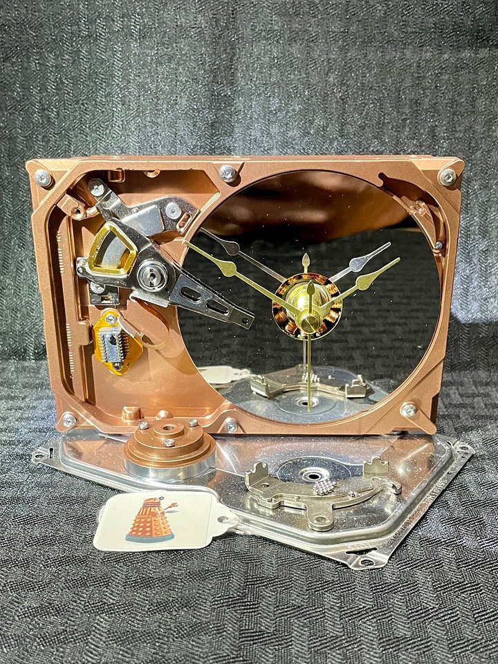 Dalek - Hard Drive Clock product image (2)