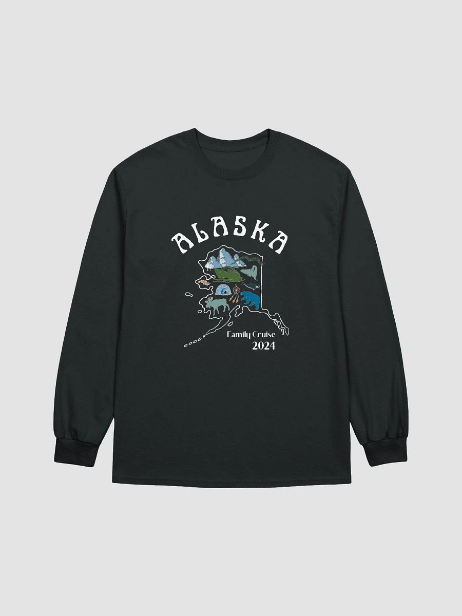 Unisex Longsleeve Adult Alaska Cruise Squad Dark Shirt product image (2)