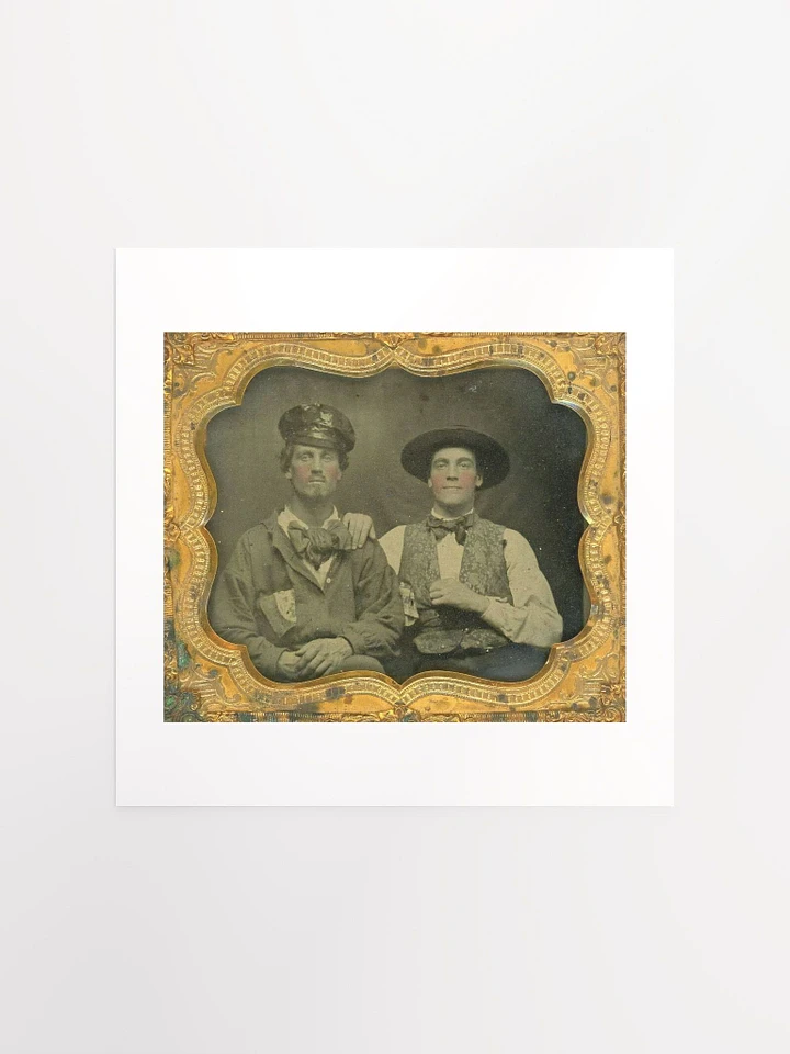 Hand-Colored Lovers - Print product image (2)