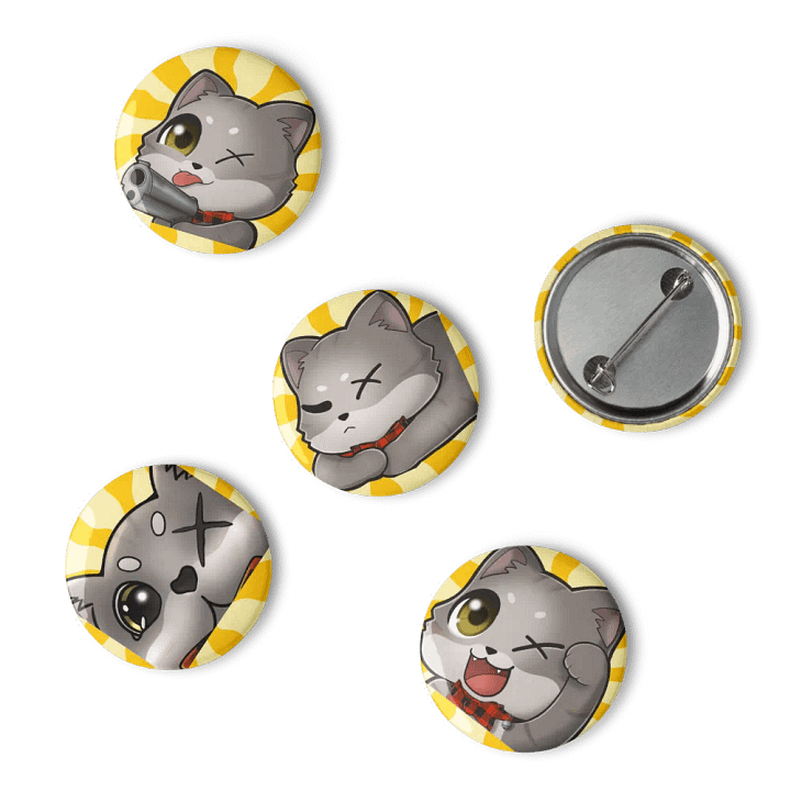 Furycious Fam Fury Emote Pin Set product image (2)