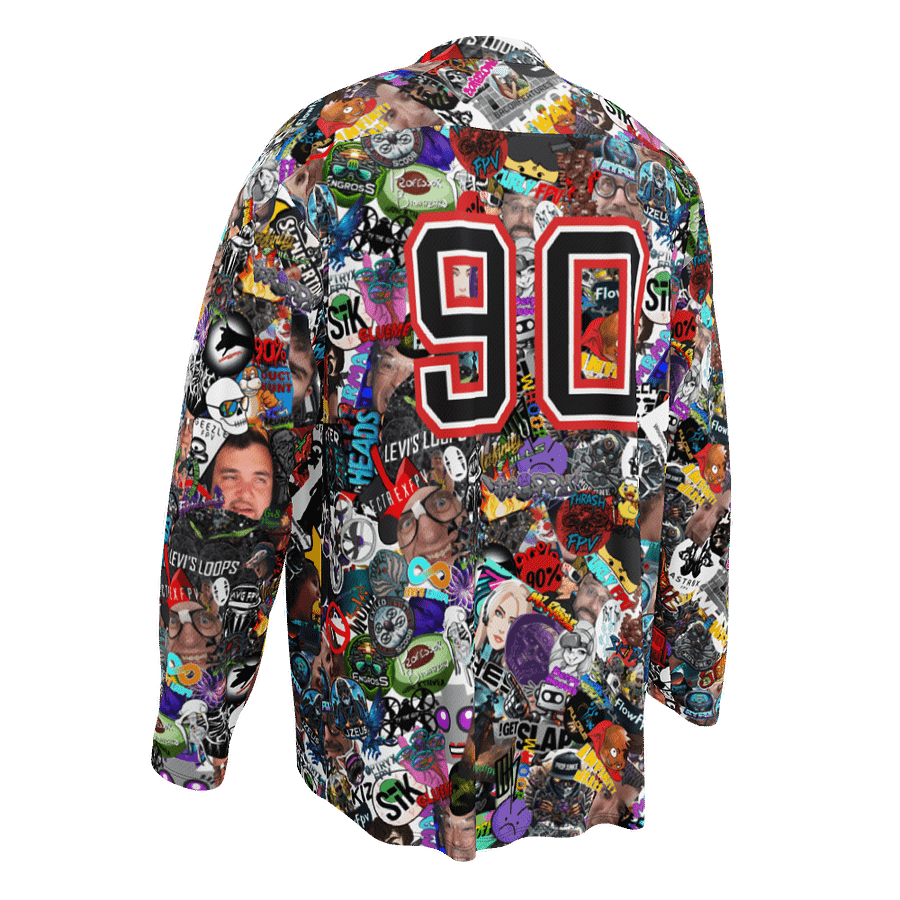 90%er Sticker Bomb Jersey product image (4)