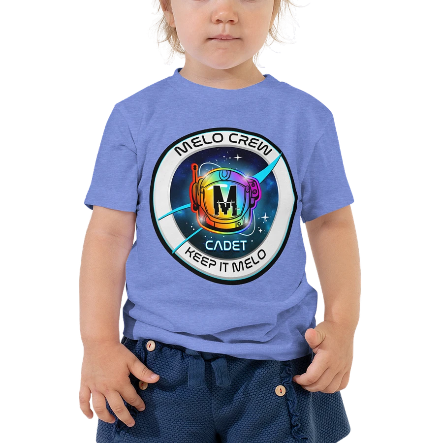#MeloCrew Badge: Cadet - Basic Toddler T-Shirt | #MadeByMELO product image (5)