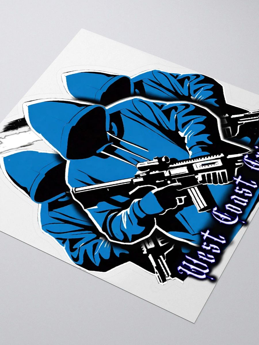 West Coast Crips Stickers product image (3)