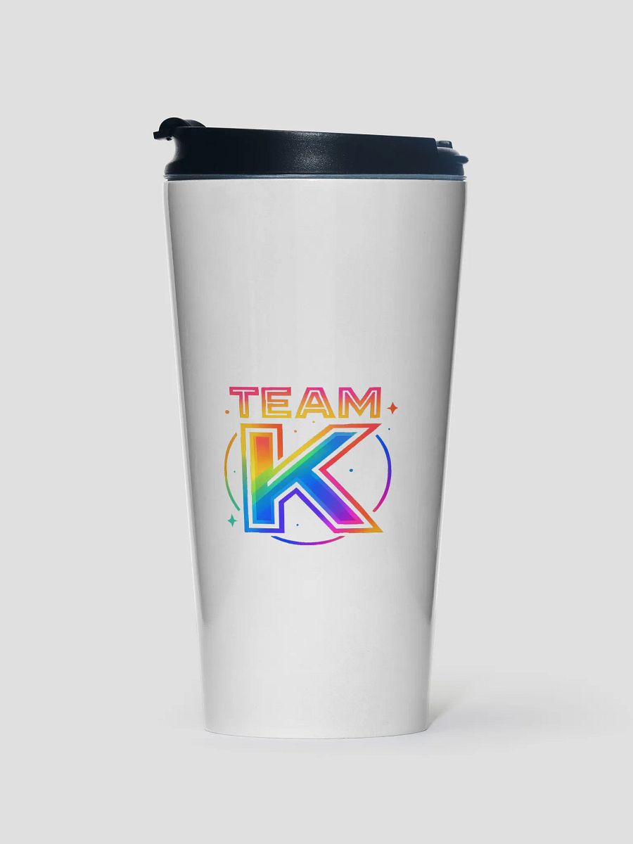 TEAM K Pride 1 Stainless Steel Travel Mug product image (1)