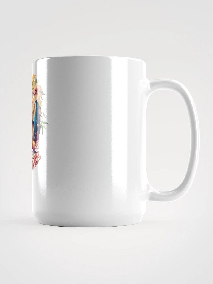 Floral Golden Retriever Dog Lover Mug product image (1)