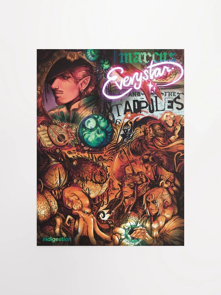 Marcus Everystar and the Tadpoles [poster] product image (1)