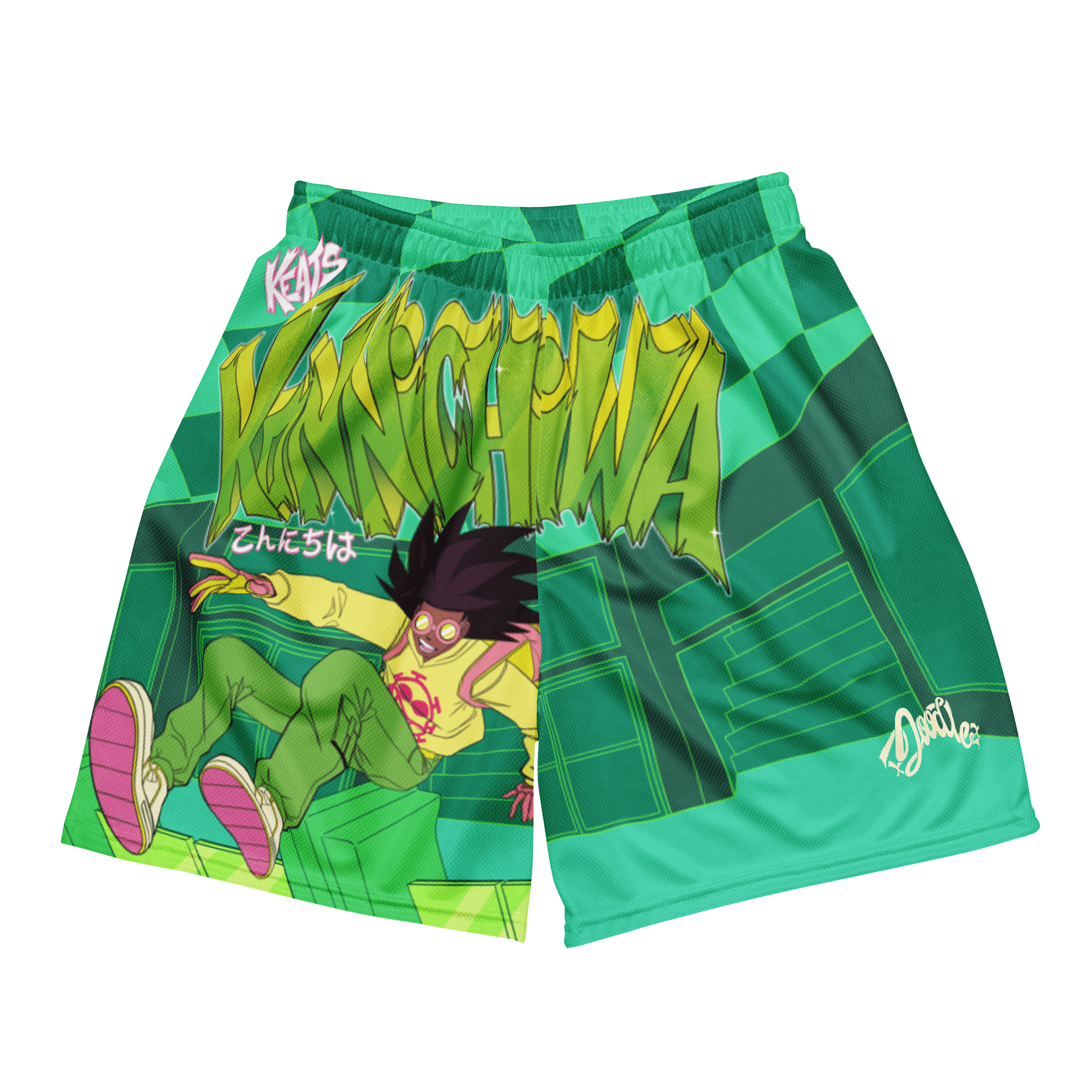 KONNICHIWA Mesh Shorts (with pockets) product image (1)