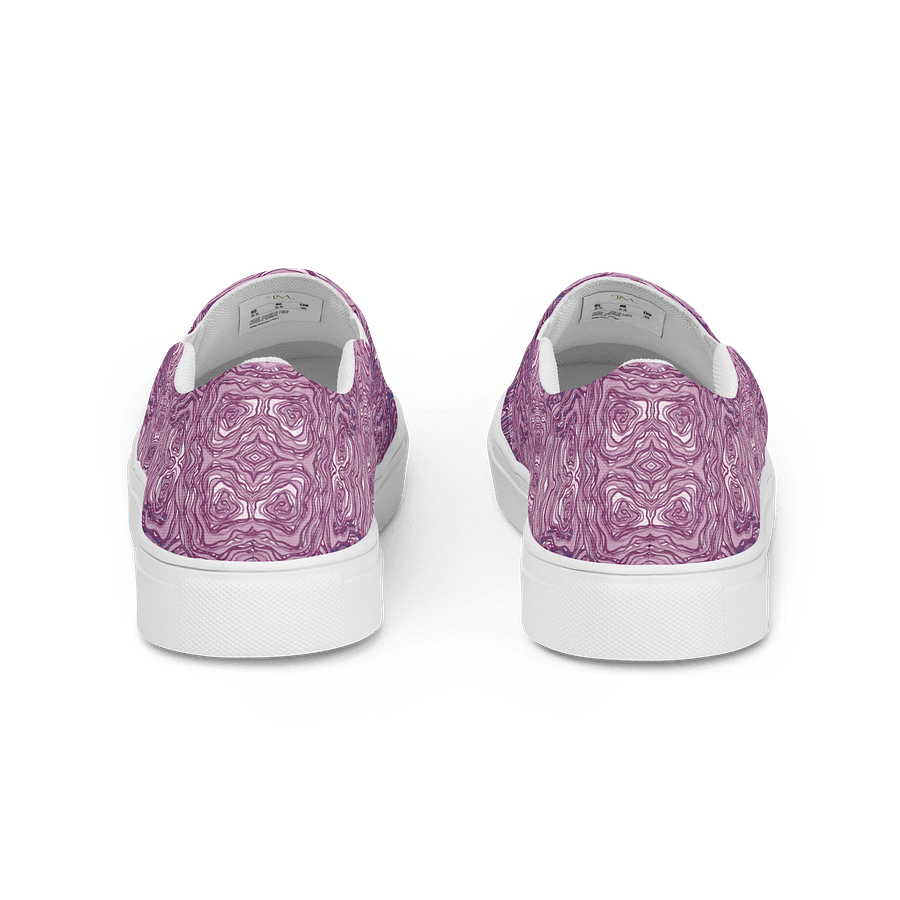 Cabbage Whorl – Men's Slip-On Canvas Shoes product image (4)