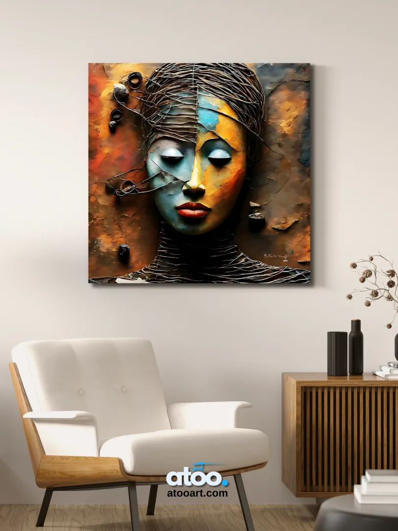 Be Free to Yourself | Before Awakening | Canvas Painting product image (5)