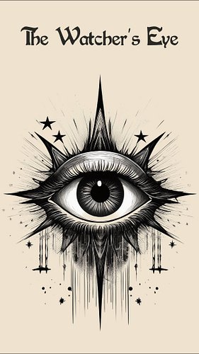 It doesn’t blink.
It doesn’t forget.
It was watching before you arrived.

⚘ The Watcher’s Eye — sigil of memory and silent ju...