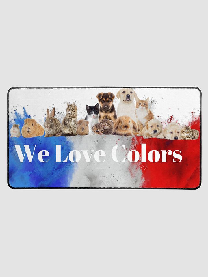Desk Mat 15.5" x 31.5" Colors product image (1)