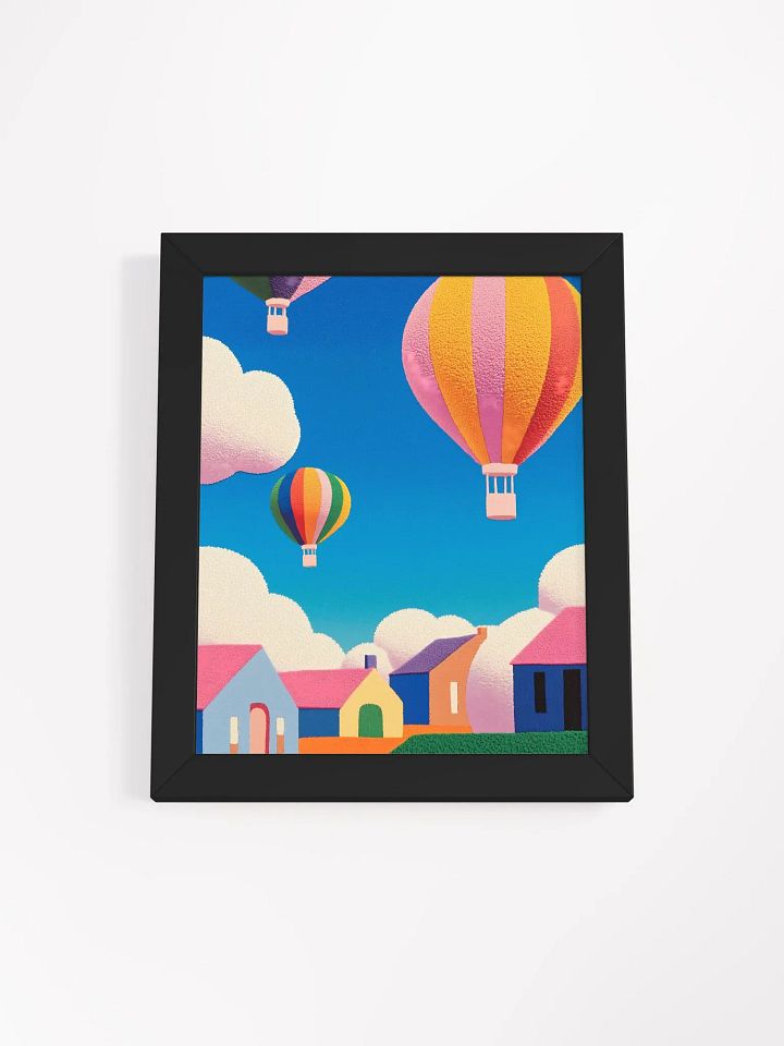 Whimsical Hot Balloons Poster product image (9)