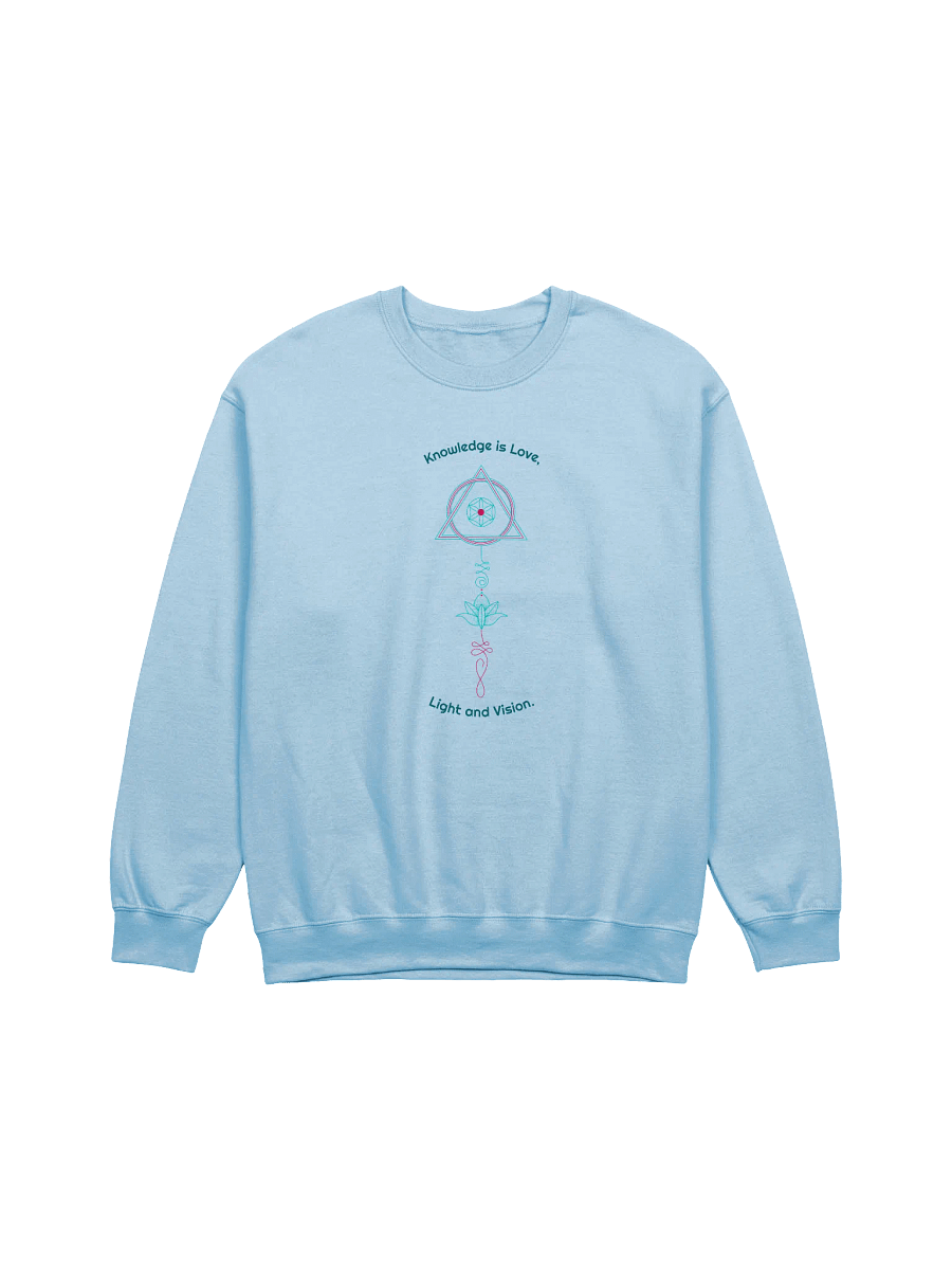 Knowledge Is Love Geometry Crewneck Sweatshirt product image (1)