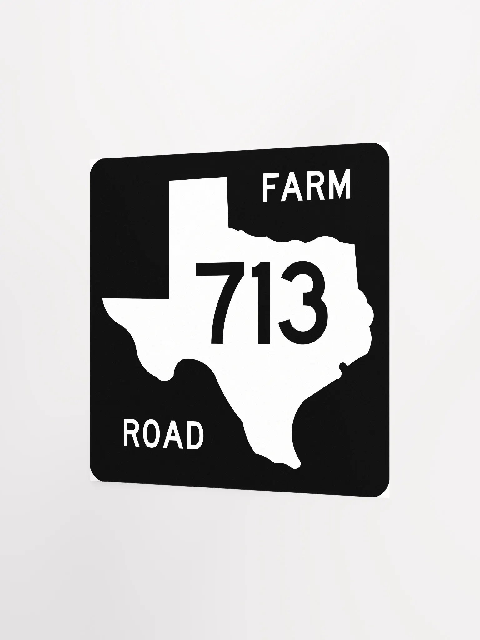 Texas Farm Road Sign FM 713 Poster product image (2)