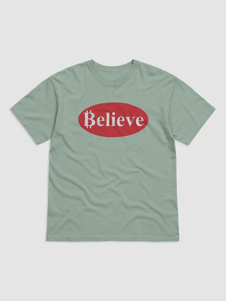 Believe in Bitcoin with Red Oval product image (11)