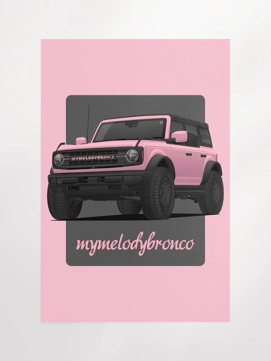 Poster - mymelodybronco product image (1)