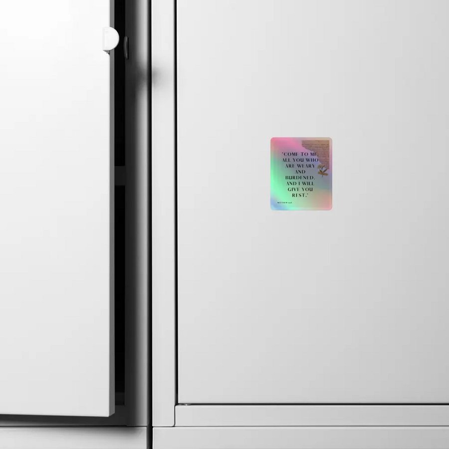 Restful Words Holographic Sticker Sheet product image (6)