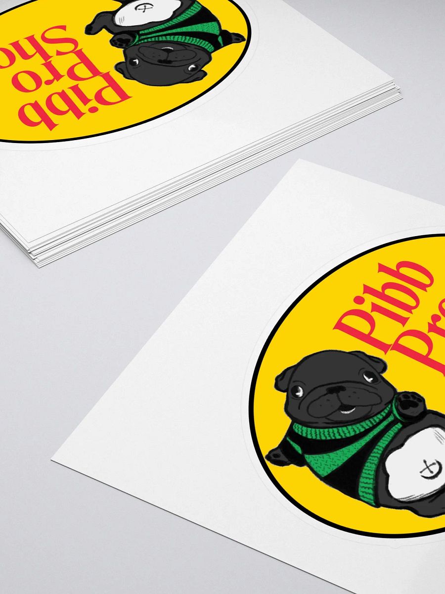 PIBB PRO SHOPS STICKER product image (4)