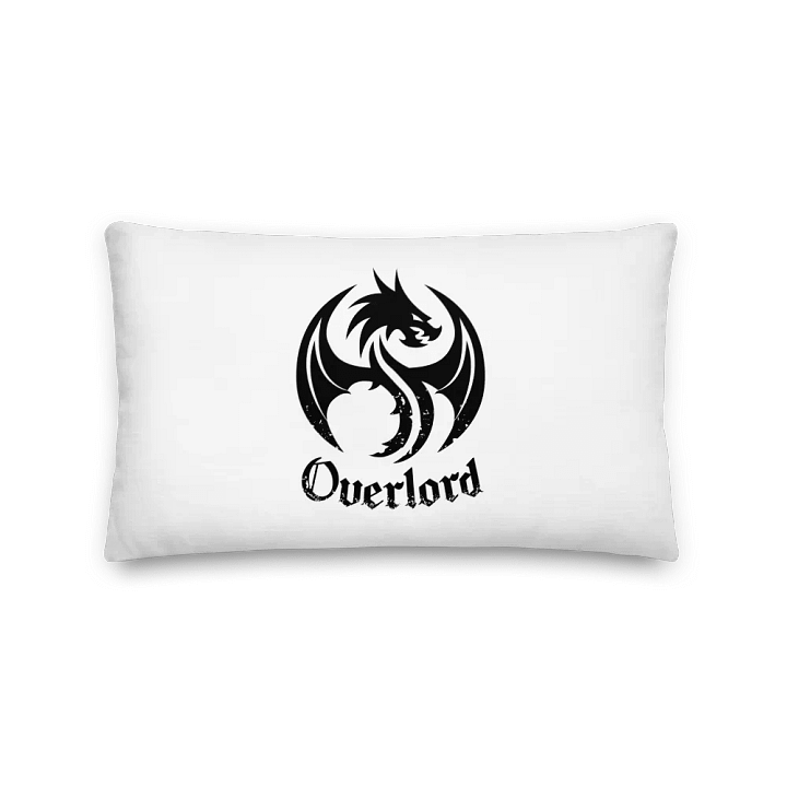 Overlord Throw Pillow (Black) product image (2)