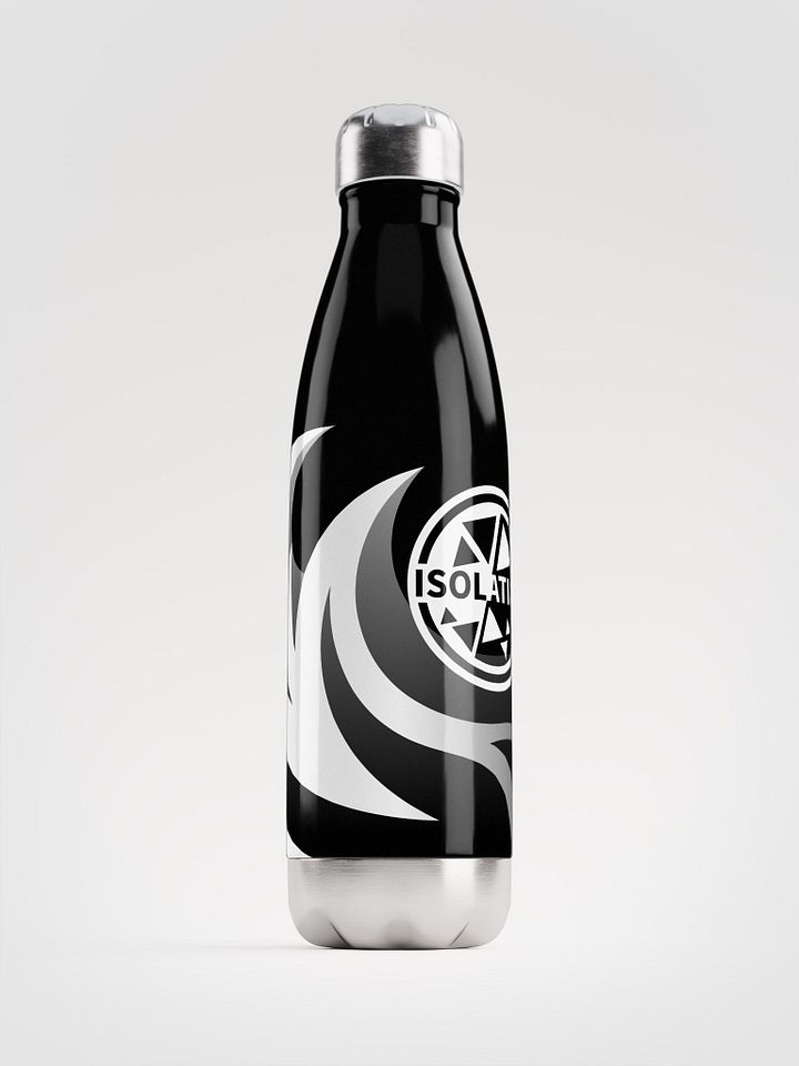ISOLATION — 2019 LOGO — STAINLESS STEEL BOTTLE — B&W product image (2)