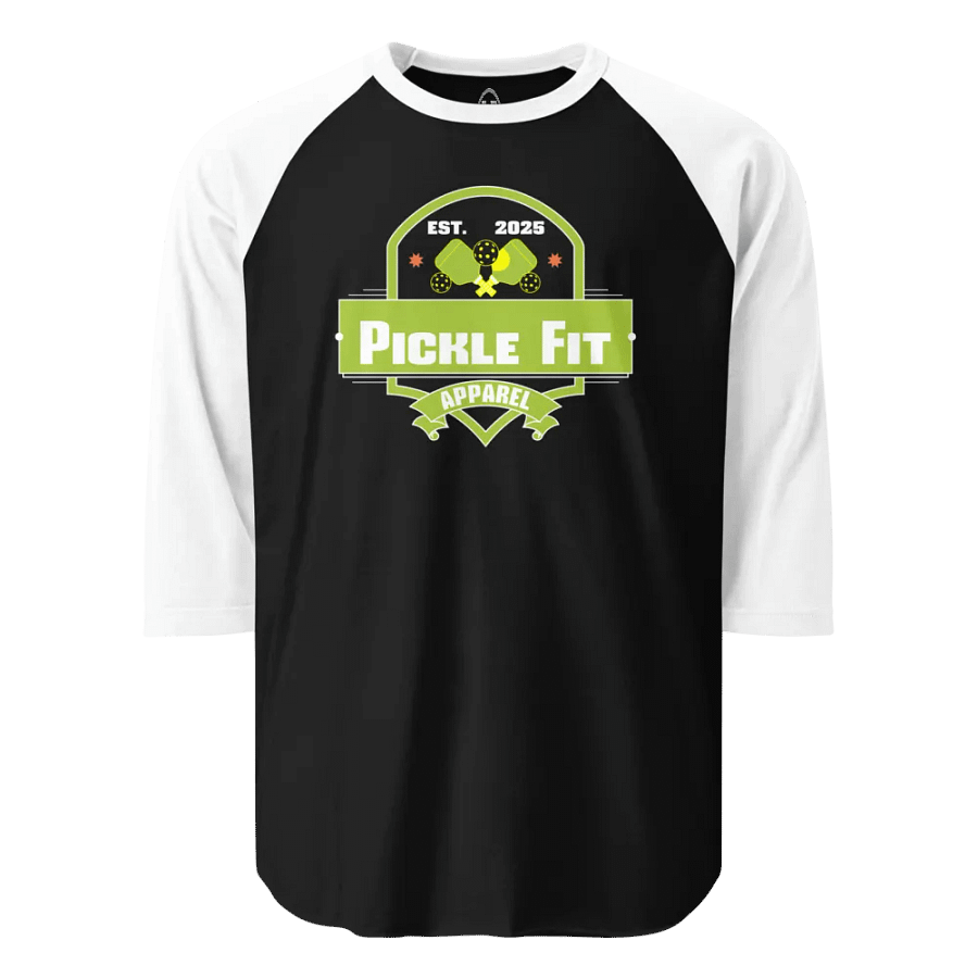 Pickle Fit Paddles Logo Raglan Tee product image (1)