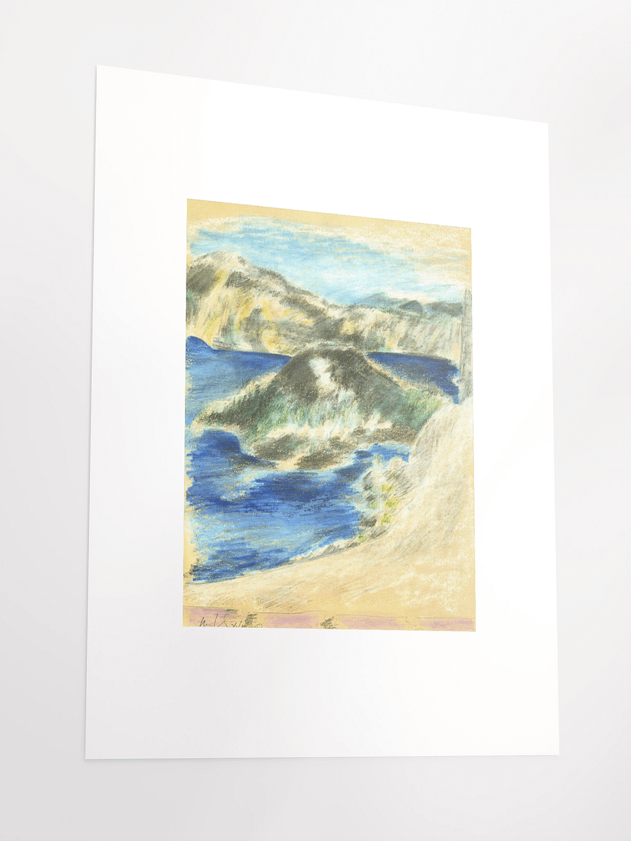 Crater Lake, OR 1986 print product image (4)