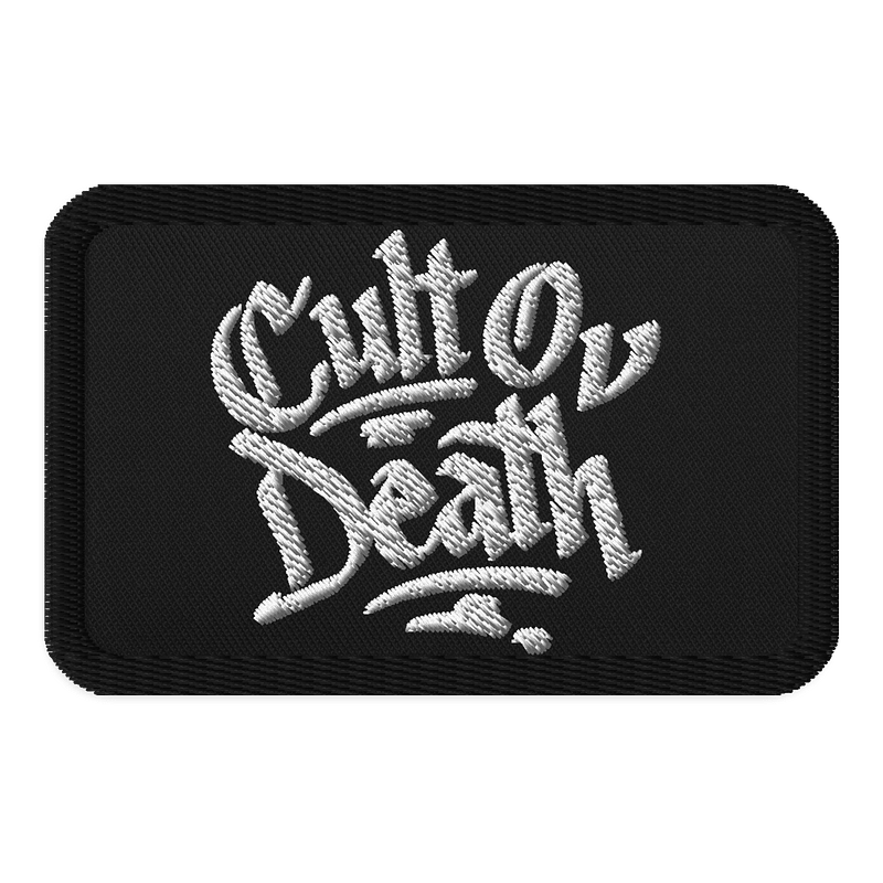 Cult of Death Patch - Skull White