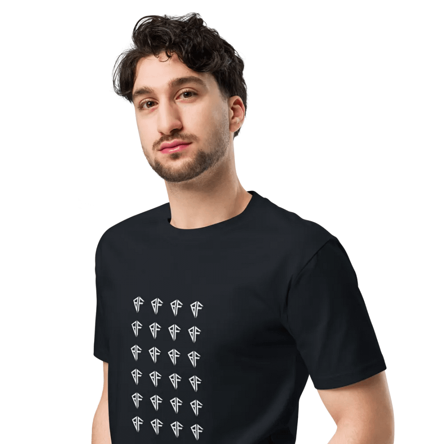 Navy/White Logo Tee product image (4)