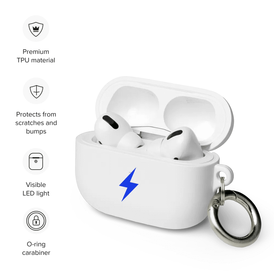 white VioBolt airpods case product image (17)