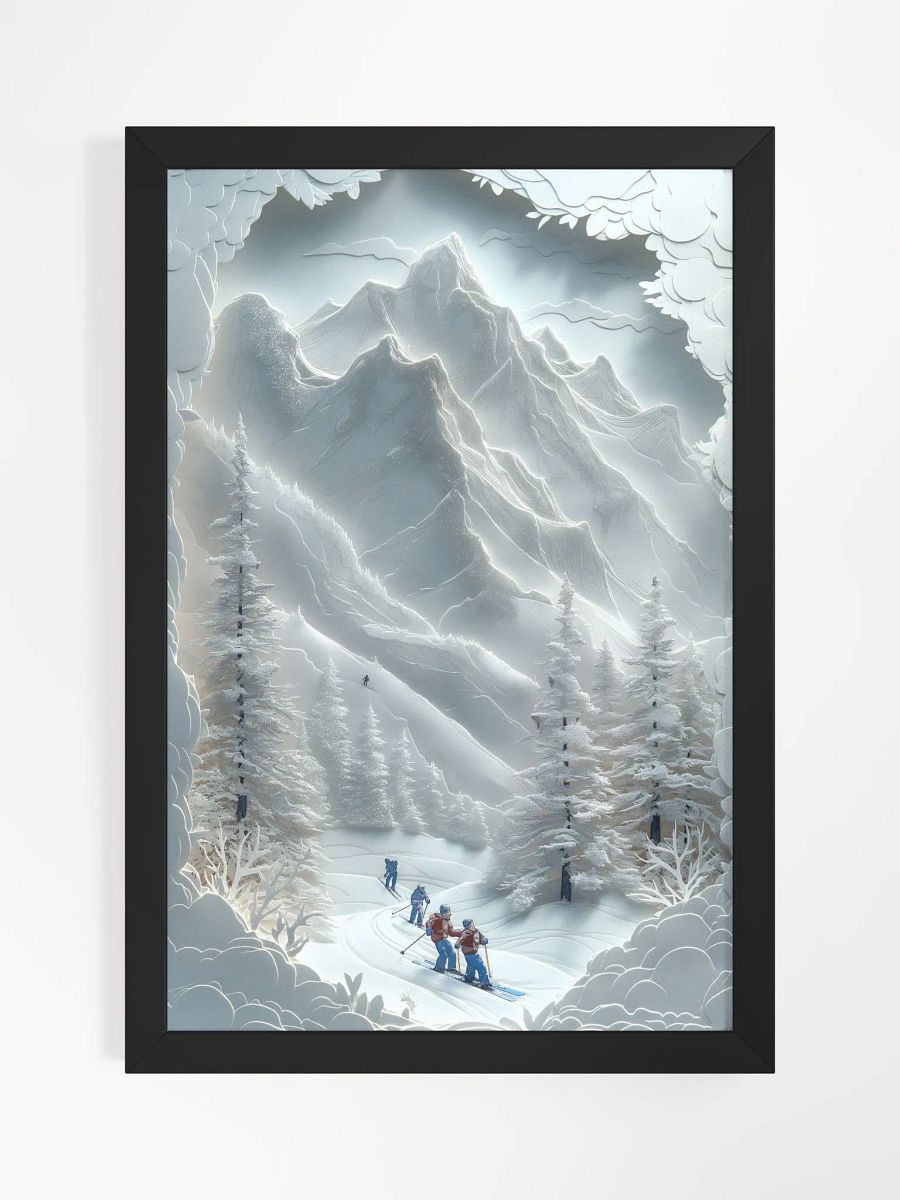 Paper Peaks - Framed Posters Ideal for Airbnb and Home Decor product image (1)