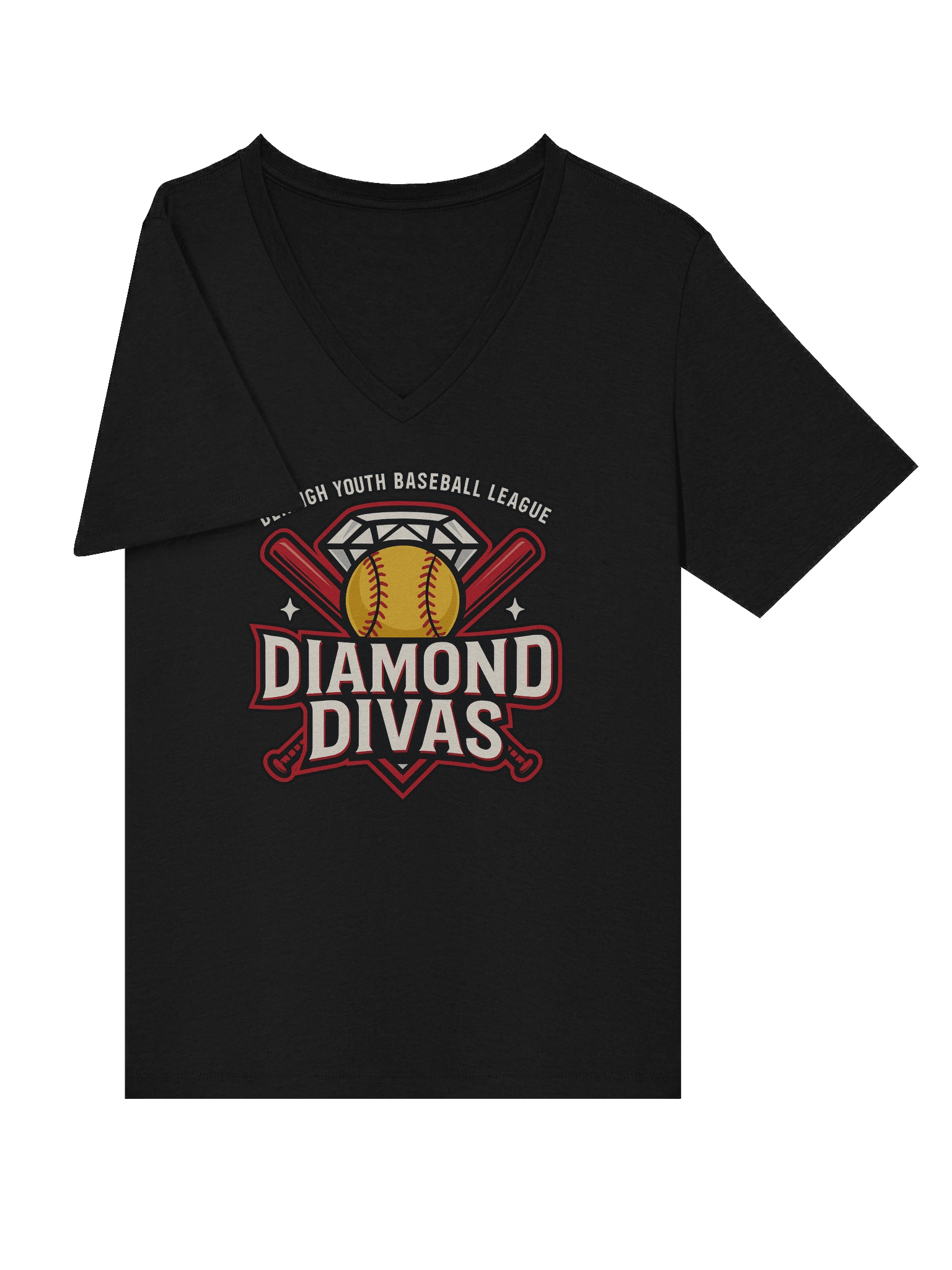 Diamond Divas - V-neck product image (5)