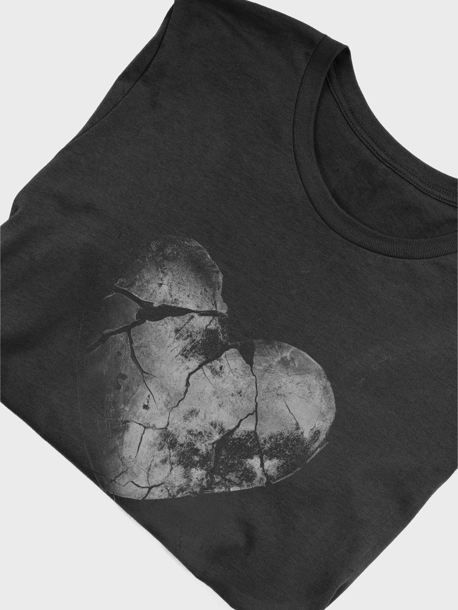 Shattered Heart (Black) (T-shirt) product image (5)