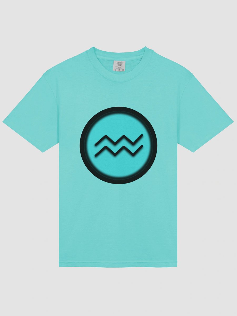 Astrology Symbol | Zodiac Sign | Aquarius Comfort Tee product image (7)