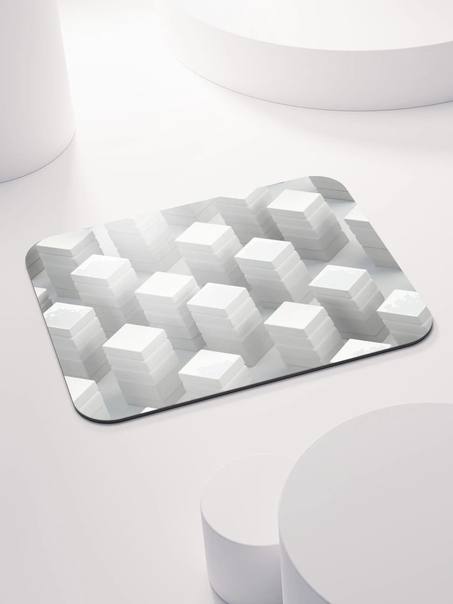 Repetitive Tower Grid Mouse Pad product image (4)