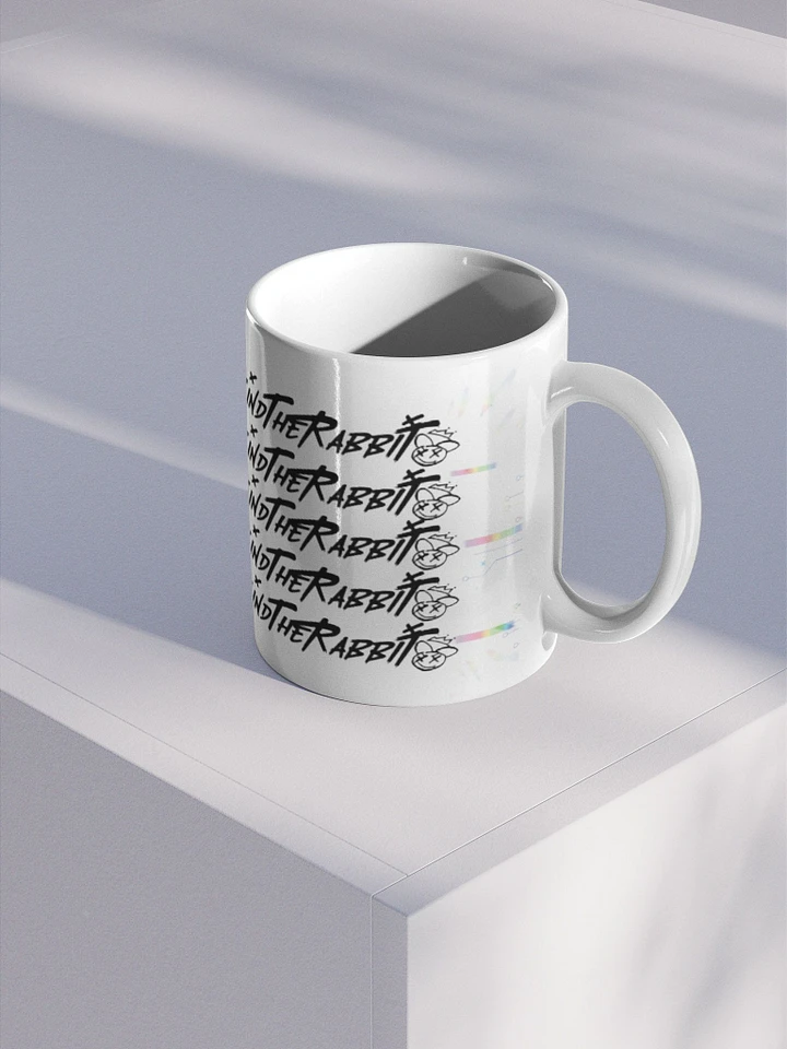 VTuber Digital Glitch Mug 11oz Ceramic Coffee Mug product image (2)