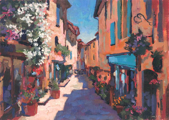 250806 Provençal Scene Study Original product image (1)