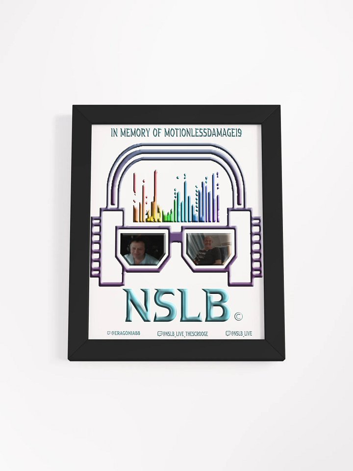NSLB Vibrant Duo Lens Soundwave Poster product image (4)