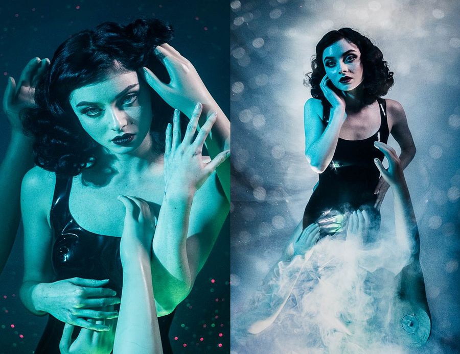 Alina in Latex 36 Page E-Zine of Art Model Photography product image (4)