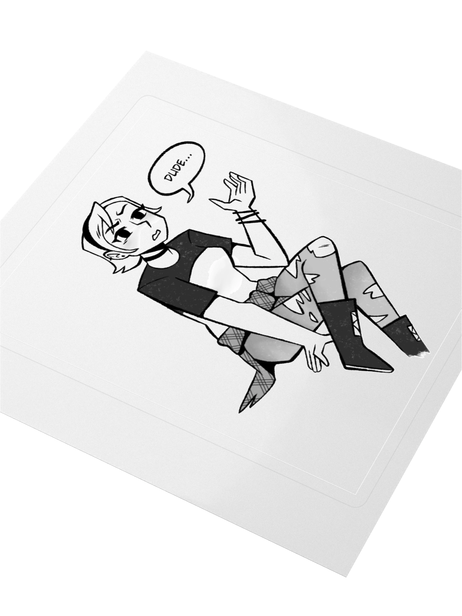 Frankie Dude Sticker product image (3)