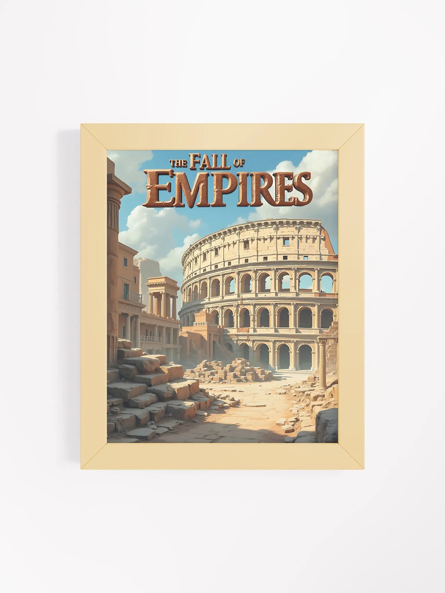 Decadence Remnants: Framed Matte Poster product image (4)