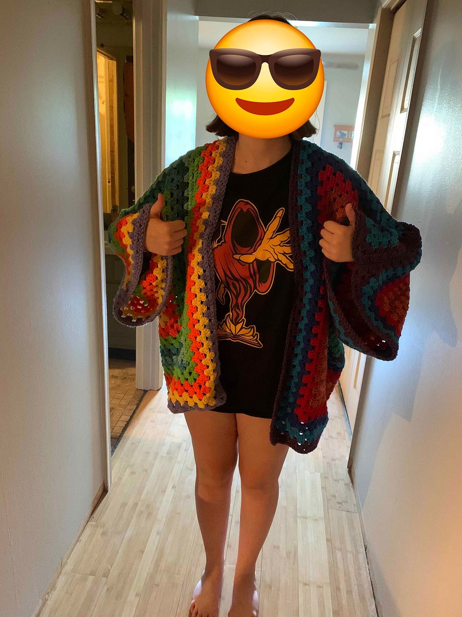 Crochet Hexi Cardigan product image (3)