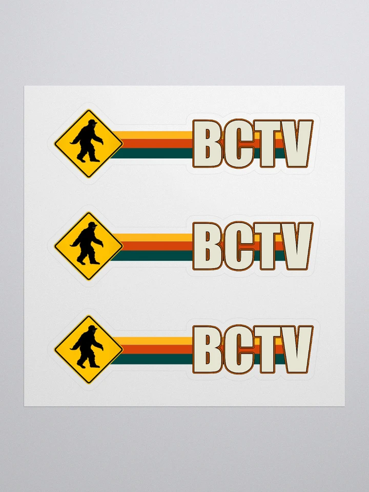 BCTV Oldschool Logo Stickers product image (1)